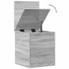 Grey Sonoma Storage Box - Stylish & Functional 40x42x46 cm