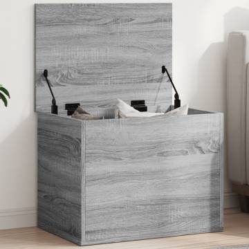 Grey Sonoma Storage Box 60x42x46 cm - Stylish & Practical