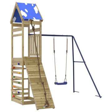 Outdoor Playset - Durable Pinewood for Endless Fun