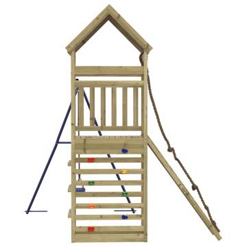 Outdoor Playset - Durable Pinewood for Endless Fun