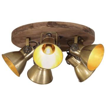 Ceiling Lamp 25W Antique Brass - Stylish & Unique Design