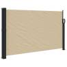 Retractable Side Awning Beige 120x500 cm - Privacy & Shade