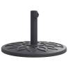 Parasol Base for Ø38/48mm Poles - 12kg Round Stability