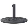 Parasol Base for Ø38/48mm Poles - 12kg Round Stability