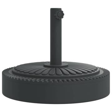 Sturdy 25 kg Parasol Base for Ø38/48 mm Poles - Hipomarket