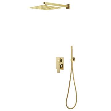 Stylish Gold Shower System - Stainless Steel 201 | HipoMarket UK