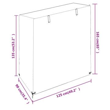 Durable Swing Bench Cover 125x90 cm | Hipomarket UK