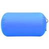 Inflatable Gymnastic Roll with Pump - 100x60 cm PVC Blue