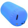 Inflatable Gymnastic Roll with Pump - 100x60 cm PVC Blue