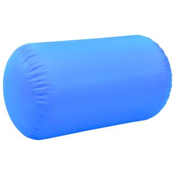 Inflatable Gymnastic Roll with Pump - 100x60 cm PVC Blue