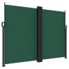 Retractable Side Awning Dark Green 180x600 cm | Hipomarket