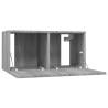 Hanging TV Cabinet Grey Sonoma - 60x30x30 cm | Hipomarket