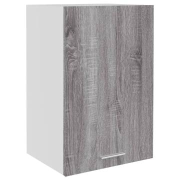 Hanging Cabinet Grey Sonoma - 39.5x31x60 cm | Hipomarket