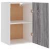 Hanging Cabinet Grey Sonoma - 39.5x31x60 cm | Hipomarket