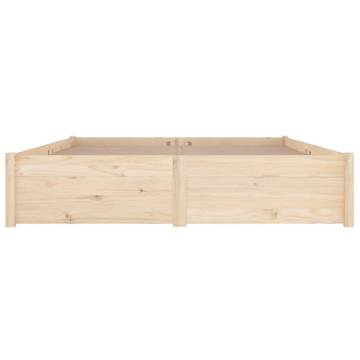 Stylish Bed Frame with Drawers - 140x190 cm | HipoMarket