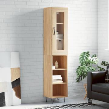 Highboard Sonoma Oak - Stylish Storage Solution | HipoMarket UK