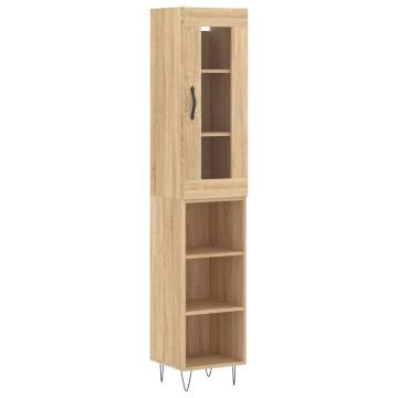 Highboard Sonoma Oak - Stylish Storage Solution | HipoMarket UK