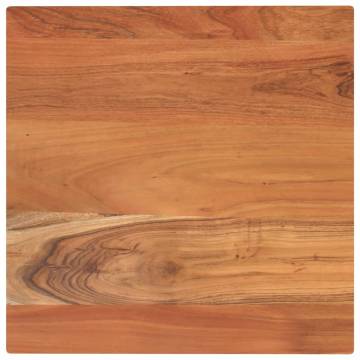 Solid Wood Acacia Table Top 40x40x3.8 cm | HipoMarket