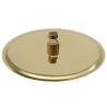 Round Gold Rain Shower Head - Stainless Steel 25 cm