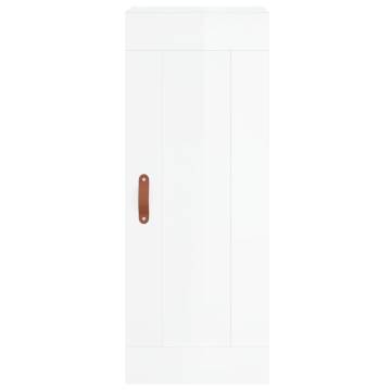 Highboard High Gloss White - Stylish Storage Solution