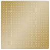 Gold Square Rain Shower Head - 50x50 cm Stainless Steel