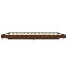 Brown Oak Bed Frame 120x190 cm - Small Double | HipoMarket