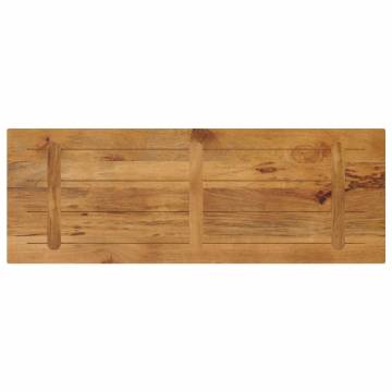 Rectangular Solid Wood Mango Table Top – 140x50 cm