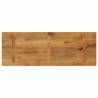 Rectangular Solid Wood Mango Table Top – 140x50 cm