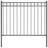 Garden Fence Steel 1.7x1.2 m Black Size 1.7 x 1.2 m Quantity in Package 1 