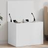 Storage Box White 60x42x46 cm Engineered Wood Colour white Size 60 x 42 x 46 cm Quantity in Package 1 