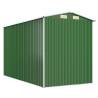 Garden Shed Green 192x357 cm - Durable Storage Solution