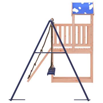 Outdoor Playset Solid Wood Douglas - Fun for Kids | Hipo Market