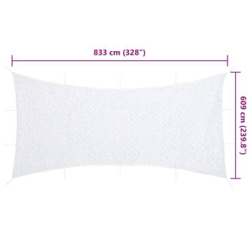 Camouflage Net with Storage Bag - 833x609 cm White