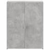 Stylish Concrete Grey File Cabinet - Durable & Practical Storage