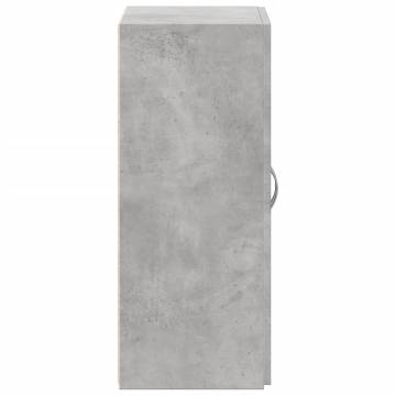 Stylish Concrete Grey File Cabinet - Durable & Practical Storage