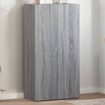 File Cabinet Grey Sonoma - Stylish Storage Solution