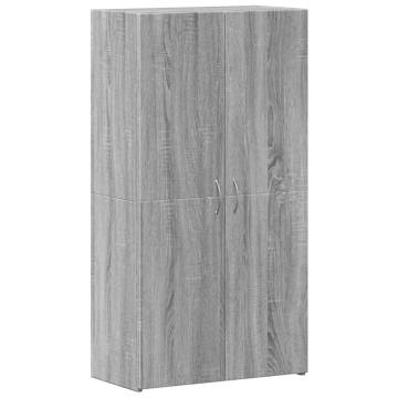 File Cabinet Grey Sonoma - Stylish Storage Solution