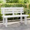 Garden Bench White 110x52x71 cm Polypropylene Colour white Quantity in Package 1 Number of 2 Seating Capacity 