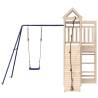 Outdoor Playset Solid Wood Pine - Fun for Your Backyard