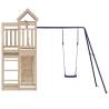 Outdoor Playset Solid Wood Pine - Fun for Your Backyard