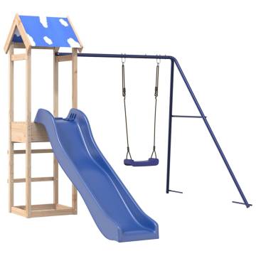 Outdoor Playset Solid Wood Pine - Adventure Awaits!