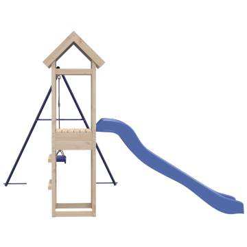 Outdoor Playset Solid Wood Pine - Adventure Awaits!