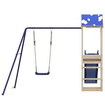 Outdoor Playset Solid Wood Pine - Adventure Awaits!