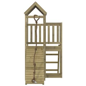 Outdoor Playset Impregnated Wood Pine - Fun & Durable Play