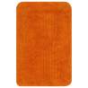 Luxurious Orange Bathroom Mat Set 2 Pieces - Hipomarket