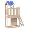 Play Tower with Rockwall - Durable Pinewood Adventure