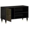 Stylish Solid Mango Wood TV Cabinet - 80x31x46 cm