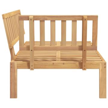 Garden Pallet Corner Sofa - Solid Wood Acacia | Hipomarket UK