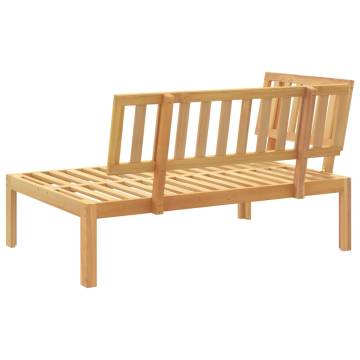 Garden Pallet Corner Sofa - Solid Wood Acacia | Hipomarket UK