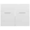 Stylish High Gloss White Bathroom Furniture Set | HipoMarket